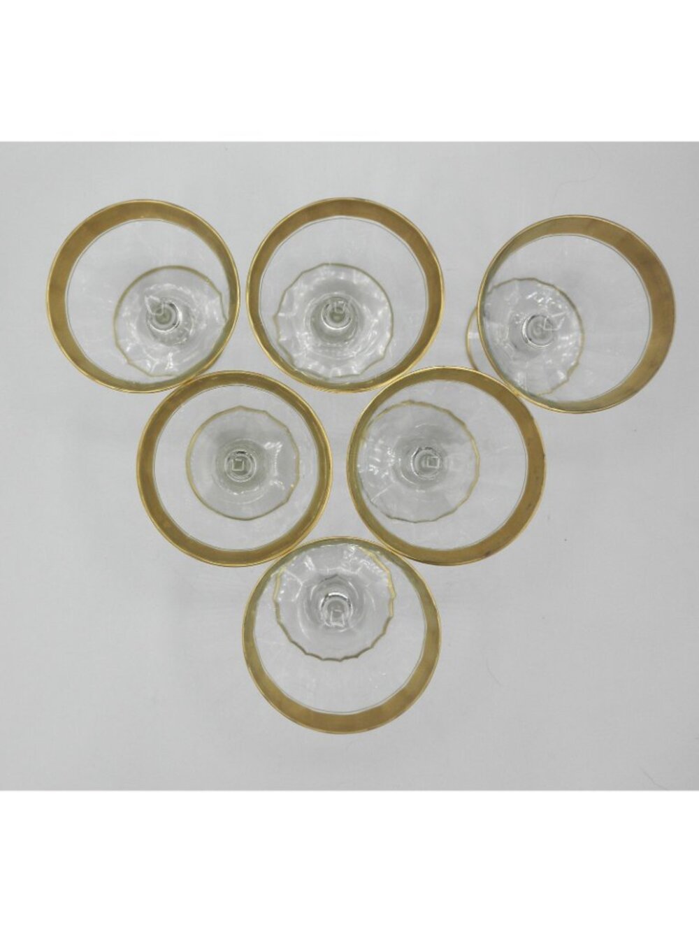 Rambler Rose by Tiffin-Franciscan Champagne Glasses Set of 6 Pattern TIFRAROSE11 - Picture 2 of 8